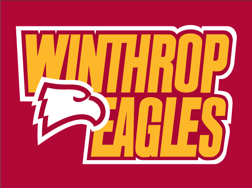 Winthrop Eagles 1995-Pres Wordmark Logo v3 iron on transfers for fabric